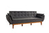 Antracit | SKU: 867UNQ1327 | Canapea extensibilă 3 locuri Fiona, 217x82x80 cm, varianta Antracit, produs pentru amenajarea locuinței, disponibil online în România la CasaMob