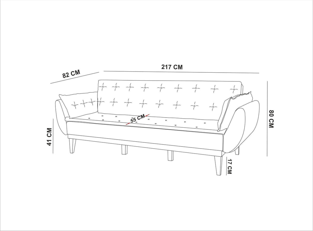 Canapea extensibilă 3 locuri Fiona, Diverse culori, 217x82x80 cm - Bordo | SKU: 867UNQ1328 | Canapea extensibilă 3 locuri Fiona, 217x82x80 cm, varianta Bordo, produs pentru amenajarea locuinței, disponibil online în România la CasaMob