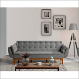 Canapea extensibilă 3 locuri Fiona, Diverse culori, 217x82x80 cm - Gri deschis | SKU: 867UNQ1329 | Canapea extensibilă 3 locuri Fiona, 217x82x80 cm, varianta Gri deschis, produs pentru amenajarea locuinței, disponibil online în România la CasaMob