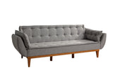 Canapea extensibilă 3 locuri Fiona, Diverse culori, 217x82x80 cm - Gri deschis | SKU: 867UNQ1329 | Canapea extensibilă 3 locuri Fiona, 217x82x80 cm, varianta Gri deschis, produs pentru amenajarea locuinței, disponibil online în România la CasaMob
