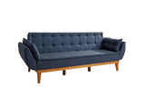 Canapea extensibilă 3 locuri Fiona, Diverse culori, 217x82x80 cm - Albastru închis | SKU: 867UNQ1331 | Canapea extensibilă 3 locuri Fiona, 217x82x80 cm, varianta Albastru închis, produs pentru amenajarea locuinței, disponibil online în România la CasaMob