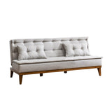 Canapea extensibilă 3 locuri Fuoco, Diverse culori, 184x80x80 cm - Verde | SKU: 867UNQ1338 | Canapea extensibilă 3 locuri Fuoco, 184x80x80 cm, varianta Verde, produs pentru amenajarea locuinței, disponibil online în România la CasaMob