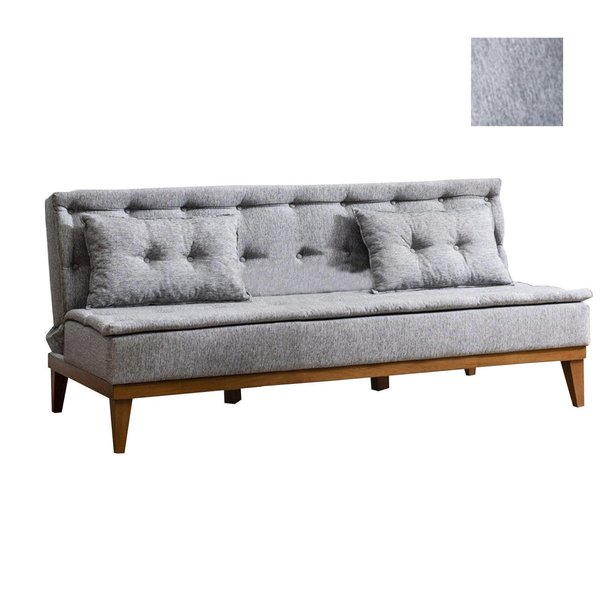 Canapea extensibilă 3 locuri Fuoco, Diverse culori, 184x80x80 cm - Verde | SKU: 867UNQ1338 | Canapea extensibilă 3 locuri Fuoco, 184x80x80 cm, varianta Verde, produs pentru amenajarea locuinței, disponibil online în România la CasaMob