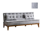 Canapea extensibilă 3 locuri Fuoco, Diverse culori, 184x80x80 cm - Verde | SKU: 867UNQ1338 | Canapea extensibilă 3 locuri Fuoco, 184x80x80 cm, varianta Verde, produs pentru amenajarea locuinței, disponibil online în România la CasaMob