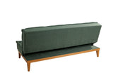 Canapea extensibilă 3 locuri Fuoco, Diverse culori, 184x80x80 cm - Verde | SKU: 867UNQ1338 | Canapea extensibilă 3 locuri Fuoco, 184x80x80 cm, varianta Verde, produs pentru amenajarea locuinței, disponibil online în România la CasaMob
