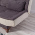 Antracit - Crem | SKU: 867UNQ1340 | Canapea extensibilă 3 locuri Kelebek, 190x85x90 cm, varianta Antracit - Crem, produs pentru amenajarea locuinței, disponibil online în România la CasaMob
