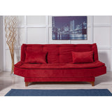 Canapea extensibilă 3 locuri Kelebek, Diverse culori, 190x85x90 cm - Bordo | SKU: 867UNQ1341 | Canapea extensibilă 3 locuri Kelebek, 190x85x90 cm, varianta Bordo, produs pentru amenajarea locuinței, disponibil online în România la CasaMob