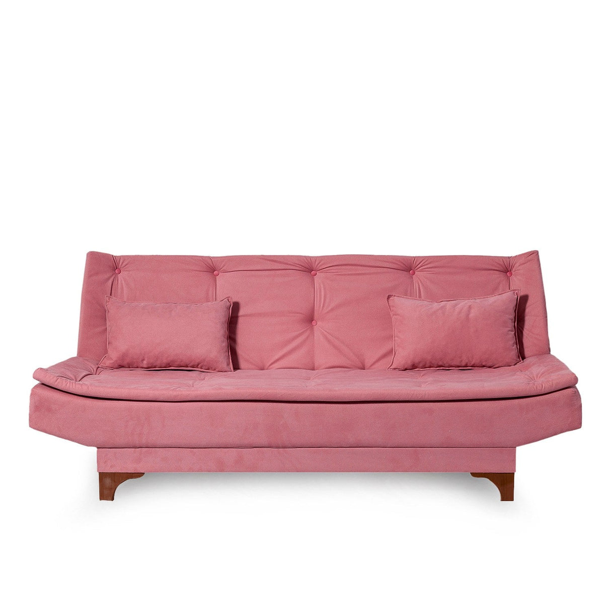 Canapea extensibilă 3 locuri Kelebek, Diverse culori, 190x85x90 cm - Roz | SKU: 867UNQ1348 | Canapea extensibilă 3 locuri Kelebek, 190x85x90 cm, varianta Roz, produs pentru amenajarea locuinței, disponibil online în România la CasaMob