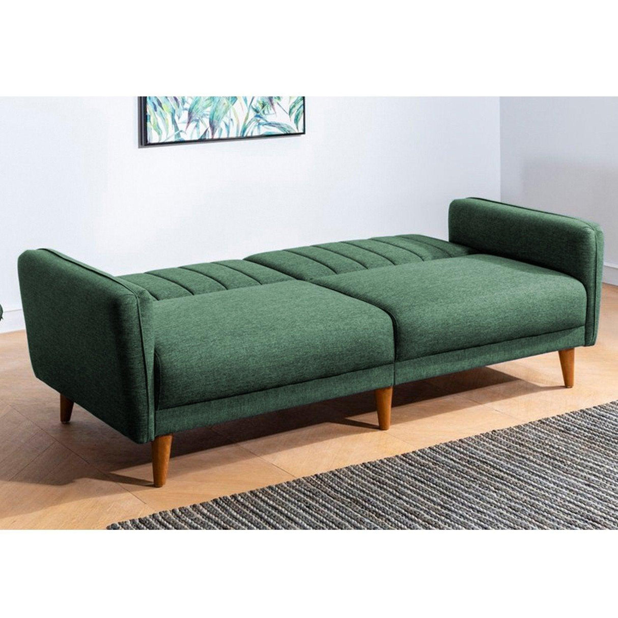 Canapea extensibilă Tetra, 3 locuri, Diverse culori - Verde | SKU: 867UNQ1359 | Canapea extensibilă Tetra, 3 locuri, varianta Verde, produs pentru amenajarea locuinței, disponibil online în România la CasaMob