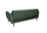 Canapea extensibilă Aria, 3 locuri, Diverse culori, 205x80x85 cm - Verde | SKU: 867UNQ1361 | Canapea extensibilă Aria, 3 locuri, 205x80x85 cm, varianta Verde, produs pentru amenajarea locuinței, disponibil online în România la CasaMob