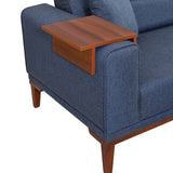 Canapea extensibilă 3 locuri Liones, Diverse culori, 223x94x82 cm - Albastru închis | SKU: 867UNQ1367 | Canapea extensibilă 3 locuri Liones, 223x94x82 cm, varianta Albastru închis, produs pentru amenajarea locuinței, disponibil online în România la CasaMob