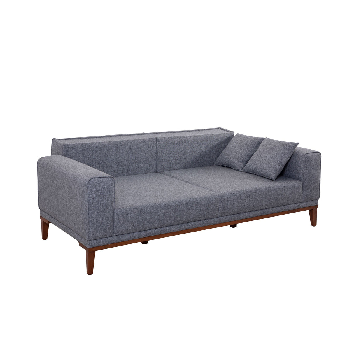 Canapea extensibilă 3 locuri Liones, 35, Gri închis, 223x94x82 cm