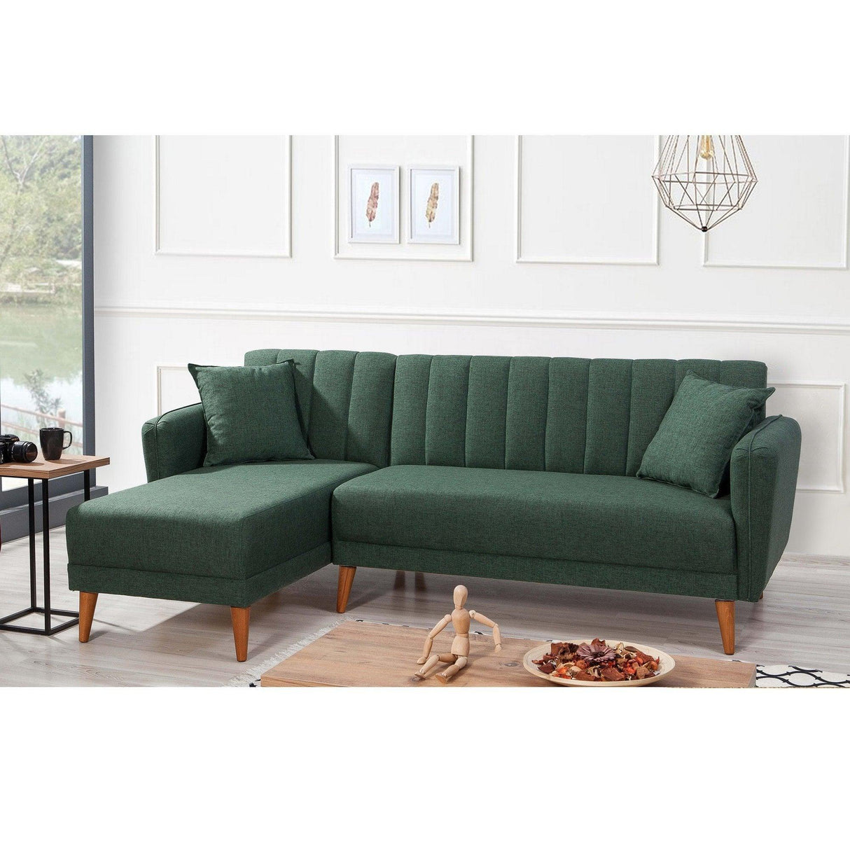 Canapea extensibilă Aqua, Colț, Stânga, Diverse culori, 225x150x85 cm - Crem | SKU: 867UNQ1401 | Canapea extensibilă Aqua, Colț, Stânga, 225x150x85 cm, varianta Crem, produs pentru amenajarea locuinței, disponibil online în România la CasaMob