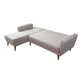Canapea extensibilă Aqua, Colț, Stânga, Diverse culori, 225x150x85 cm - Crem | SKU: 867UNQ1401 | Canapea extensibilă Aqua, Colț, Stânga, 225x150x85 cm, varianta Crem, produs pentru amenajarea locuinței, disponibil online în România la CasaMob