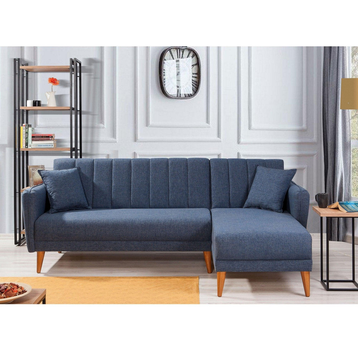 Canapea extensibilă Tetra, Colț, Dreapta, Diverse culori, 225x150x85 cm - Gri deschis | SKU: 867UNQ1402 | Canapea extensibilă Tetra, Colț, Dreapta, 225x150x85 cm, varianta Gri deschis, produs pentru amenajarea locuinței, disponibil online în România la CasaMob