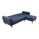 Canapea extensibilă Tetra, Colț, Dreapta, Diverse culori, 225x150x85 cm - Albastru | SKU: 867UNQ1403 | Canapea extensibilă Tetra, Colț, Dreapta, 225x150x85 cm, varianta Albastru, produs pentru amenajarea locuinței, disponibil online în România la CasaMob