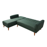 Canapea extensibilă Aqua, Colț, Stânga, Diverse culori, 225x150x85 cm - Verde închis | SKU: 867UNQ1405 | Canapea extensibilă Aqua, Colț, Stânga, 225x150x85 cm, varianta Verde închis, produs pentru amenajarea locuinței, disponibil online în România la CasaMob