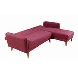 Canapea extensibilă Tetra, Colț, Dreapta, Diverse culori, 225x150x85 cm - Roșu | SKU: 867UNQ1406 | Canapea extensibilă Tetra, Colț, Dreapta, 225x150x85 cm, varianta Roșu, produs pentru amenajarea locuinței, disponibil online în România la CasaMob