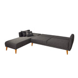 Canapea extensibilă Aria, Colț, Diverse culori, 277x175x86 cm - Antracit | SKU: 867UNQ1407 | Canapea extensibilă Aria, Colț, 277x175x86 cm, varianta Antracit, produs pentru amenajarea locuinței, disponibil online în România la CasaMob