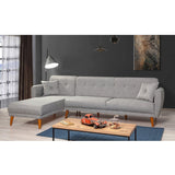 Canapea extensibilă Aria, Colț, Diverse culori, 277x175x86 cm - Verde | SKU: 867UNQ1413 | Canapea extensibilă Aria, Colț, 277x175x86 cm, varianta Verde, produs pentru amenajarea locuinței, disponibil online în România la CasaMob