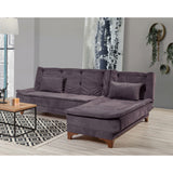 Canapea extensibilă de colț Kelebek Dreapta, Diverse culori, 225x160x86 cm - Antracit | SKU: 867UNQ1414 | Canapea extensibilă de colț Kelebek Dreapta, 225x160x86 cm, varianta Antracit, produs pentru amenajarea locuinței, disponibil online în România la CasaMob