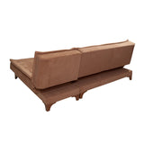Canapea extensibilă de colț Kelebek Dreapta, Diverse culori, 225x160x86 cm - Maro | SKU: 867UNQ1418 | Canapea extensibilă de colț Kelebek Dreapta, 225x160x86 cm, varianta Maro, produs pentru amenajarea locuinței, disponibil online în România la CasaMob
