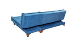 Canapea extensibilă de colț Kelebek Dreapta, Diverse culori, 225x160x86 cm - Albastru închis | SKU: 867UNQ1419 | Canapea extensibilă de colț Kelebek Dreapta, 225x160x86 cm, varianta Albastru închis, produs pentru amenajarea locuinței, disponibil online în România la CasaMob