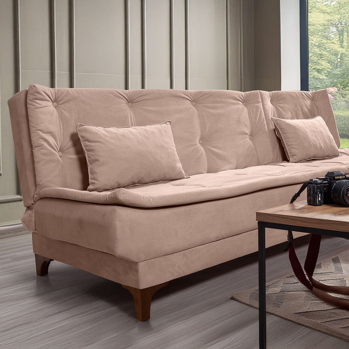 Canapea extensibilă de colț Kelebek Dreapta, Diverse culori, 225x160x86 cm - Rock | SKU: 867UNQ1421 | Canapea extensibilă de colț Kelebek Dreapta, 225x160x86 cm, varianta Rock, produs pentru amenajarea locuinței, disponibil online în România la CasaMob