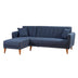 Albastru închis | SKU: 867UNQ1432 | Canapea extensibilă Aqua, Colț, Stânga, 225x150x85 cm, varianta Albastru închis, produs pentru amenajarea locuinței, disponibil online în România la CasaMob