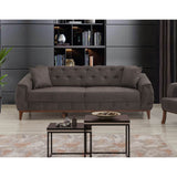 Canapea extensibilă 3 locuri Marta, Diverse culori, 225x94x85 cm - Antracit | SKU: 867UNQ1525 | Canapea extensibilă 3 locuri Marta, 225x94x85 cm, varianta Antracit, produs pentru amenajarea locuinței, disponibil online în România la CasaMob