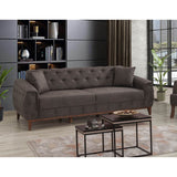 Canapea extensibilă 3 locuri Marta, Diverse culori, 225x94x85 cm - Antracit | SKU: 867UNQ1525 | Canapea extensibilă 3 locuri Marta, 225x94x85 cm, varianta Antracit, produs pentru amenajarea locuinței, disponibil online în România la CasaMob