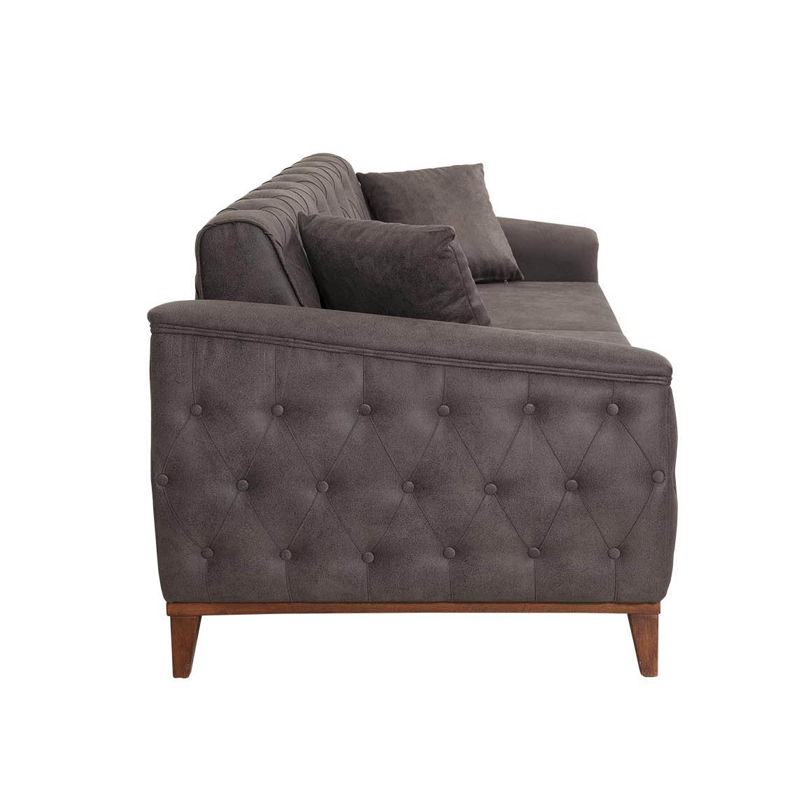 Canapea extensibilă 3 locuri Marta, Diverse culori, 225x94x85 cm - Antracit | SKU: 867UNQ1525 | Canapea extensibilă 3 locuri Marta, 225x94x85 cm, varianta Antracit, produs pentru amenajarea locuinței, disponibil online în România la CasaMob