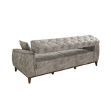 Canapea extensibilă 3 locuri Marta, Diverse culori, 225x94x85 cm - Gri închis | SKU: 867UNQ1526 | Canapea extensibilă 3 locuri Marta, 225x94x85 cm, varianta Gri închis, produs pentru amenajarea locuinței, disponibil online în România la CasaMob