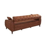 Canapea extensibilă 3 locuri Marta, Diverse culori, 225x94x85 cm - Maro | SKU: 867UNQ1527 | Canapea extensibilă 3 locuri Marta, 225x94x85 cm, varianta Maro, produs pentru amenajarea locuinței, disponibil online în România la CasaMob