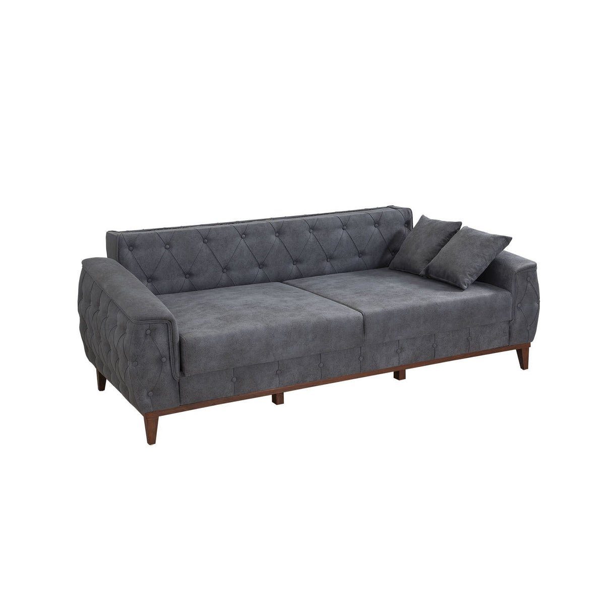 Canapea extensibilă 3 locuri Marta, Diverse culori, 225x94x85 cm - Albastru | SKU: 867UNQ1529 | Canapea extensibilă 3 locuri Marta, 225x94x85 cm, varianta Albastru, produs pentru amenajarea locuinței, disponibil online în România la CasaMob