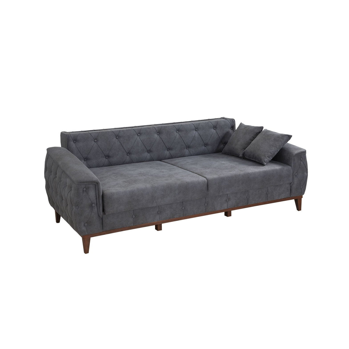 Albastru | SKU: 867UNQ1529 | Canapea extensibilă 3 locuri Marta, 225x94x85 cm, varianta Albastru, produs pentru amenajarea locuinței, disponibil online în România la CasaMob