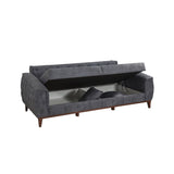 Canapea extensibilă 3 locuri Marta, Diverse culori, 225x94x85 cm - Albastru | SKU: 867UNQ1529 | Canapea extensibilă 3 locuri Marta, 225x94x85 cm, varianta Albastru, produs pentru amenajarea locuinței, disponibil online în România la CasaMob