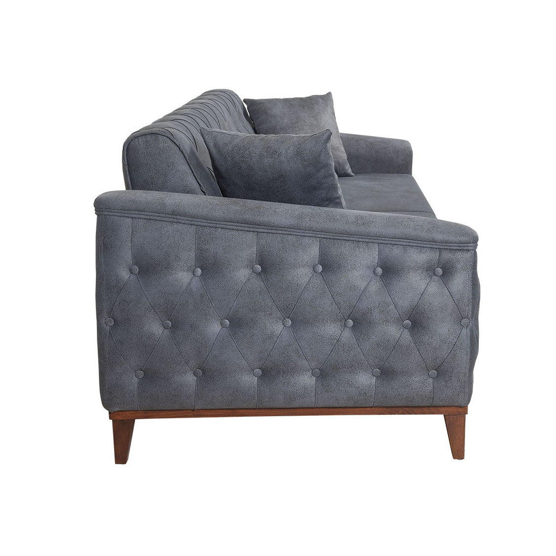 Canapea extensibilă 3 locuri Marta, Diverse culori, 225x94x85 cm - Albastru | SKU: 867UNQ1529 | Canapea extensibilă 3 locuri Marta, 225x94x85 cm, varianta Albastru, produs pentru amenajarea locuinței, disponibil online în România la CasaMob