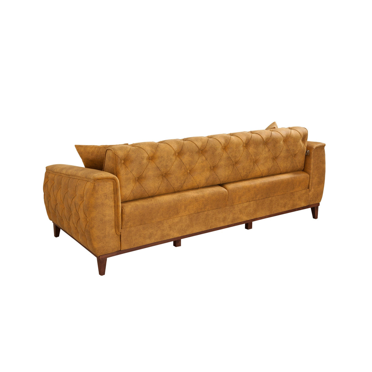 Canapea extensibilă 3 locuri Marta, Diverse culori, 225x94x85 cm - Galben | SKU: 867UNQ1530 | Canapea extensibilă 3 locuri Marta, 225x94x85 cm, varianta Galben, produs pentru amenajarea locuinței, disponibil online în România la CasaMob