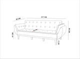 Canapea extensibilă 3 locuri Fiona, Diverse culori, 217x82x80 cm - Gri închis | SKU: 867UNQ1596 | Canapea extensibilă 3 locuri Fiona, 217x82x80 cm, varianta Gri închis, produs pentru amenajarea locuinței, disponibil online în România la CasaMob