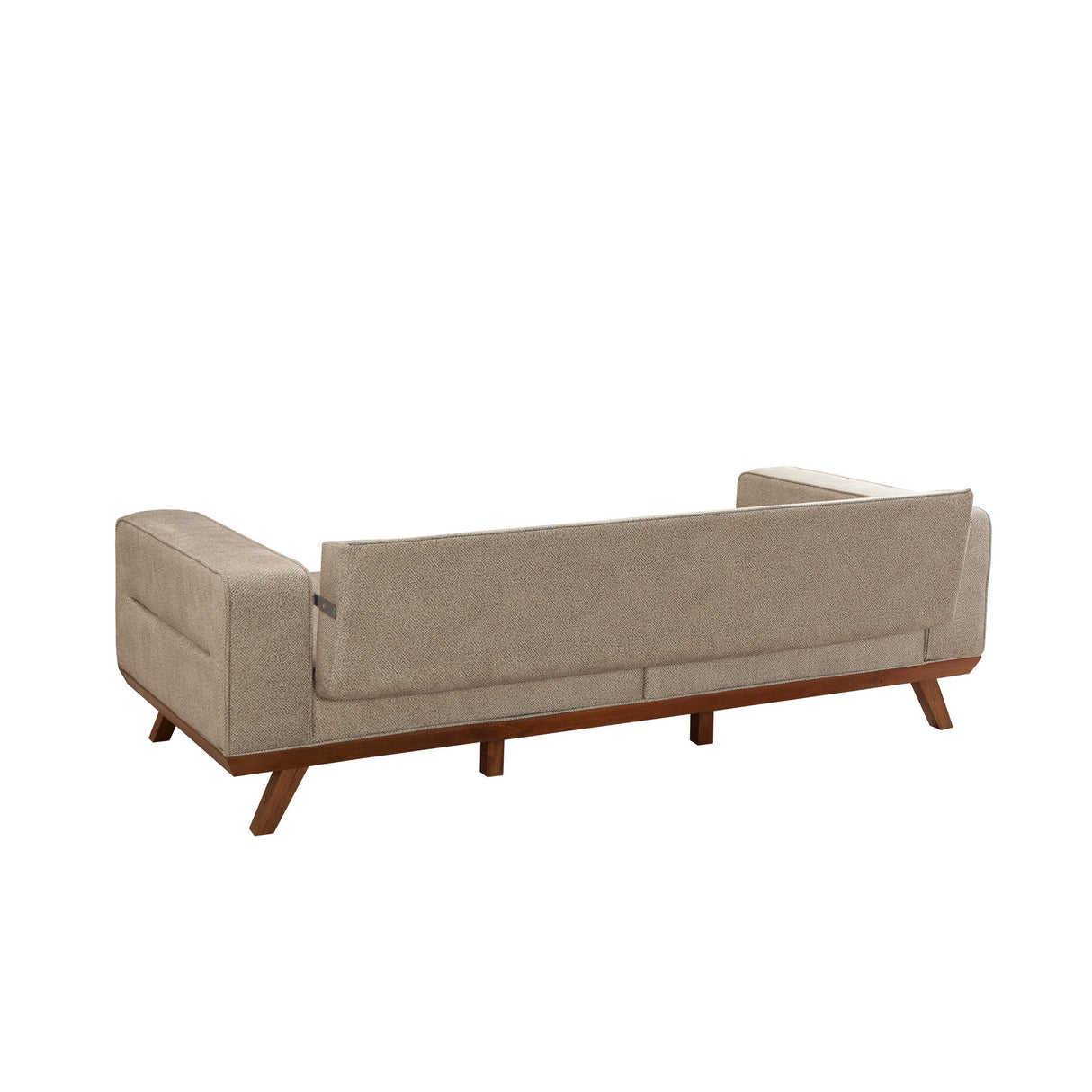 Canapea extensibilă 3 locuri Lugano, Crem, 225x98x85 cm