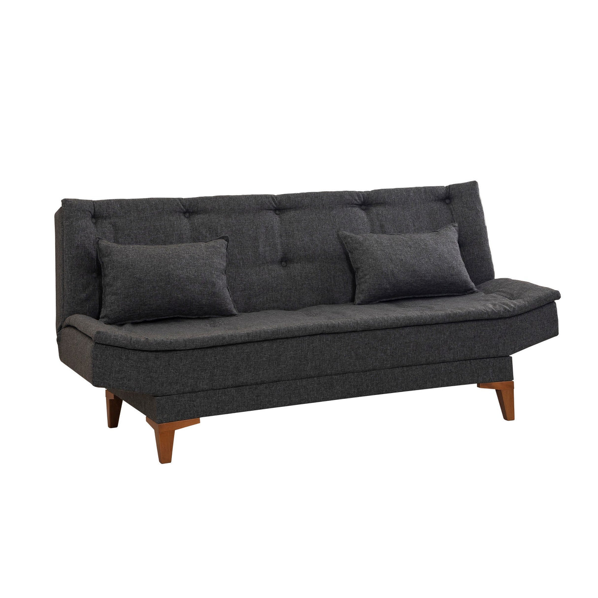 Canapea extensibilă Santo, 3 locuri, Diverse culori, 186x85x90 cm - Antracit | SKU: 867UNQ1645 | Canapea extensibilă Santo, 3 locuri, 186x85x90 cm, varianta Antracit, produs pentru amenajarea locuinței, disponibil online în România la CasaMob