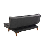 Canapea extensibilă Santo, 3 locuri, Diverse culori, 186x85x90 cm - Antracit | SKU: 867UNQ1645 | Canapea extensibilă Santo, 3 locuri, 186x85x90 cm, varianta Antracit, produs pentru amenajarea locuinței, disponibil online în România la CasaMob