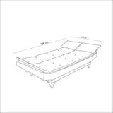 Canapea extensibilă Santo, 3 locuri, Diverse culori, 186x85x90 cm - Antracit | SKU: 867UNQ1645 | Canapea extensibilă Santo, 3 locuri, 186x85x90 cm, varianta Antracit, produs pentru amenajarea locuinței, disponibil online în România la CasaMob