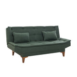 Canapea extensibilă Santo, 3 locuri, Diverse culori, 186x85x90 cm - Verde | SKU: 867UNQ1647 | Canapea extensibilă Santo, 3 locuri, 186x85x90 cm, varianta Verde, produs pentru amenajarea locuinței, disponibil online în România la CasaMob