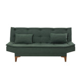 Canapea extensibilă Santo, 3 locuri, Diverse culori, 186x85x90 cm - Verde | SKU: 867UNQ1647 | Canapea extensibilă Santo, 3 locuri, 186x85x90 cm, varianta Verde, produs pentru amenajarea locuinței, disponibil online în România la CasaMob