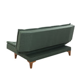 Canapea extensibilă Santo, 3 locuri, Diverse culori, 186x85x90 cm - Verde | SKU: 867UNQ1647 | Canapea extensibilă Santo, 3 locuri, 186x85x90 cm, varianta Verde, produs pentru amenajarea locuinței, disponibil online în România la CasaMob