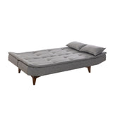 Canapea extensibilă Santo, 3 locuri, Diverse culori, 186x85x90 cm - Gri deschis | SKU: 867UNQ1648 | Canapea extensibilă Santo, 3 locuri, 186x85x90 cm, varianta Gri deschis, produs pentru amenajarea locuinței, disponibil online în România la CasaMob