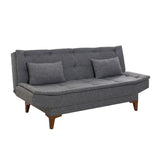 Canapea extensibilă Santo, 3 locuri, Diverse culori, 186x85x90 cm - Gri închis | SKU: 867UNQ1649 | Canapea extensibilă Santo, 3 locuri, 186x85x90 cm, varianta Gri închis, produs pentru amenajarea locuinței, disponibil online în România la CasaMob