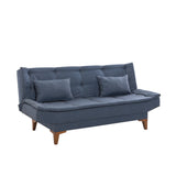 Canapea extensibilă Santo, 3 locuri, Diverse culori, 186x85x90 cm - Albastru închis | SKU: 867UNQ1650 | Canapea extensibilă Santo, 3 locuri, 186x85x90 cm, varianta Albastru închis, produs pentru amenajarea locuinței, disponibil online în România la CasaMob